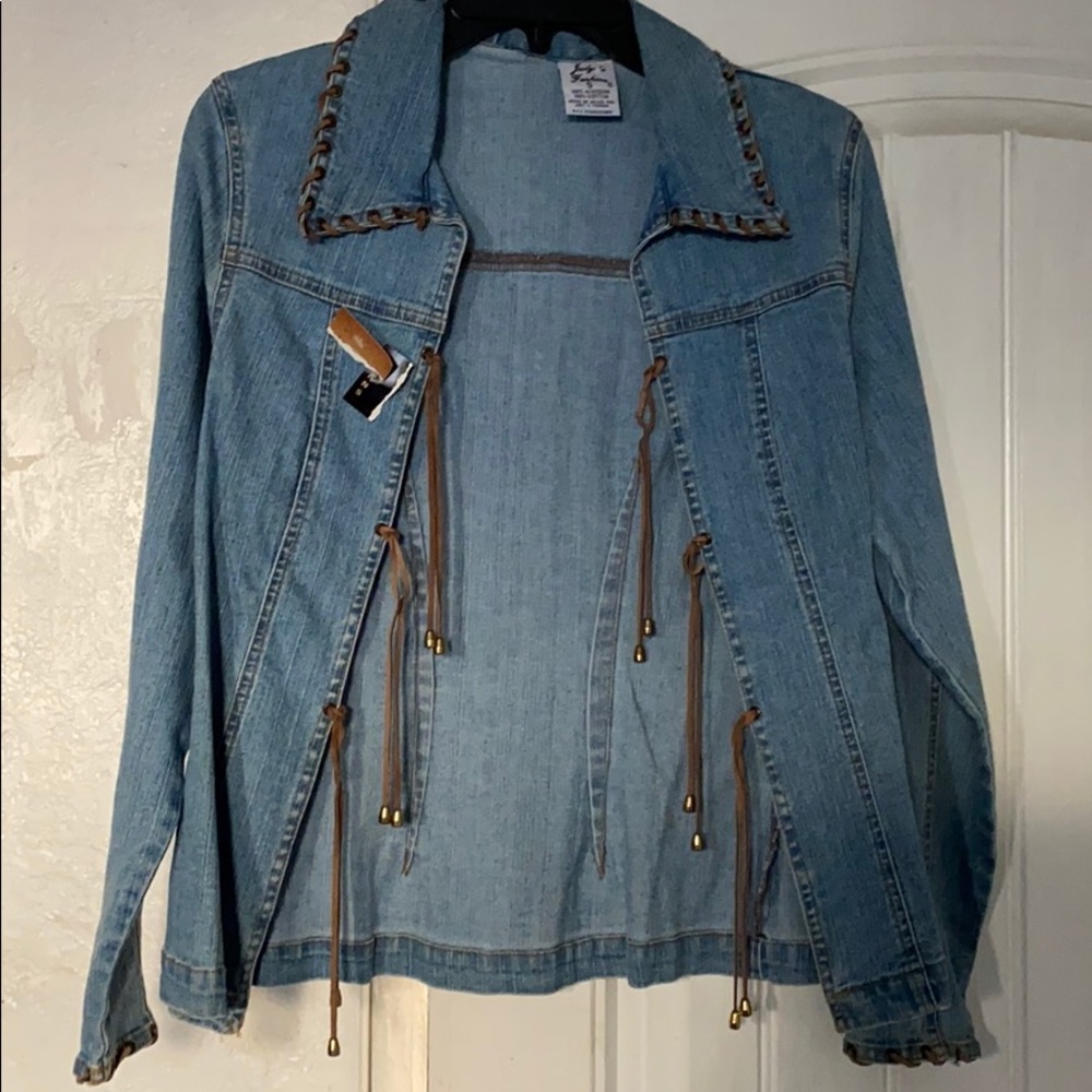 Cowboy inspired jean jacket!